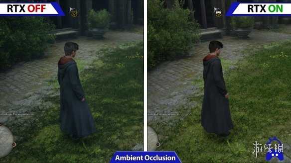 《霍格沃茨之遗》开关光追时的画面对比:提升巨大