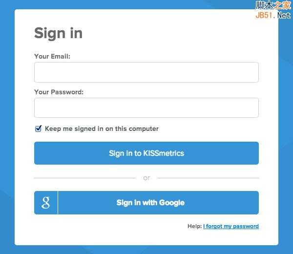 网站入门必备!5种方法提高网站登录体验