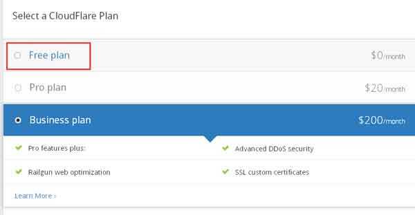 注册和使用美国CloudFlare的CDN加速服务的教程