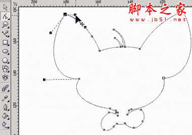 CorelDraw打造心型小老鼠