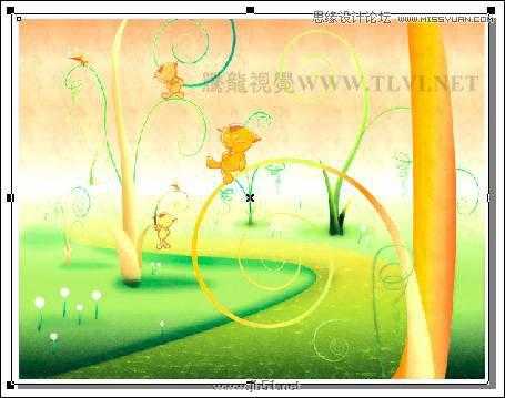 CorelDraw(CDR)彩色铅笔设计绘制美丽的卡通童话故事实例教程