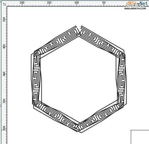 CorelDraw(CDR)设计制作包装中的环形花边图案实例教程