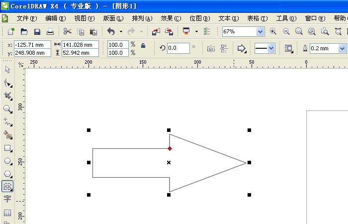 cdr中怎么使用绘图形状工具绘制图形?