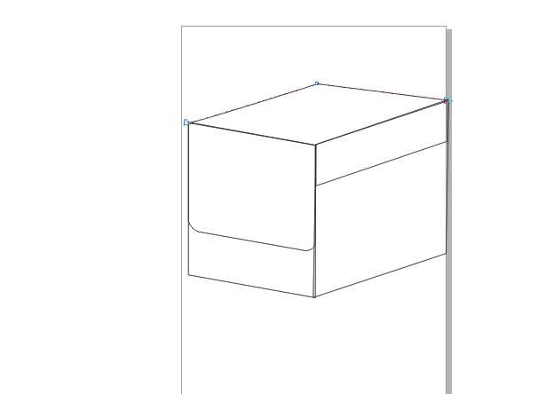 CorelDRAW简单绘制纸箱教程