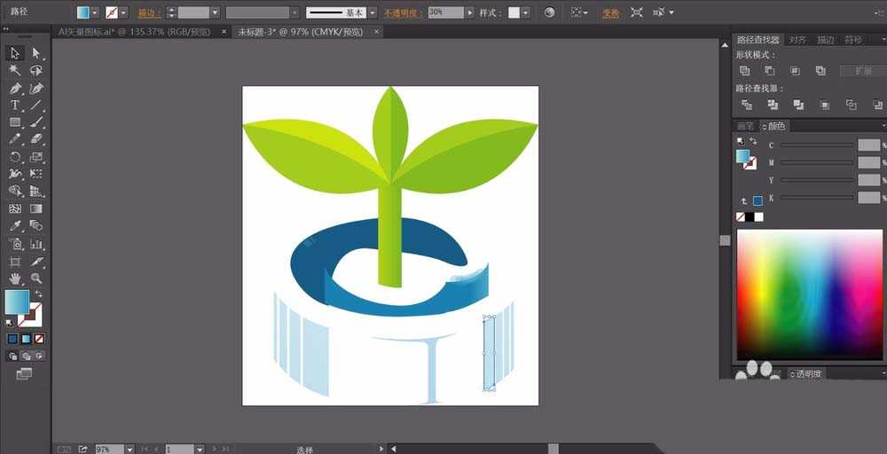 ai怎么设计电邮图标矢量图? ai设计电子邮件标志的教程